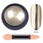 12 v&auml;rvi k&uuml;&uuml;nekunsti s&auml;delev kastmispulber Chrome Mirror glitter pigmendipulber k&uuml;&uuml;nte kaunistuste jaoks