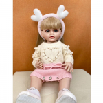 Taass&uuml;ndinud Nukk Vastss&uuml;ndinu 55cm Simulatsioon Taass&uuml;ndinud Beebid P&auml;ris Beebi M&auml;nguasi Veega Pesemiseks Kunstlikud Beebi M&auml;nguasjad