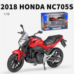 1/18 Skaala Welly 2018 HONDA NC705S Sulamist Mootorratta Mudel Valatud Metallist M&auml;ngus&otilde;idukid Mootorratta Mudel K&otilde;rge Simulatsiooniga Kollektsioon Laste Kingitused 1/18-: 12.5x7.1x4.5cm
