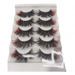 Trendikas v&otilde;ltsripsmed Erksav&auml;rviline, mitte&auml;rritav silmameik veinipunane v&auml;rv