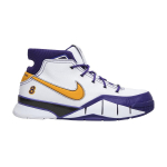 Nike Zoom Kobe 1 Protro Final Seconds Meeste Tennised Valge Del-Sol-Varsity-Lilla AQ2728-101 44 white