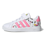Disney x adidas Grand Court J Minnie Hiir Laste tossud Valge Pilvevalge R&otilde;&otilde;musroosa GY6629 28