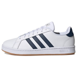 Adidas Grand Court Valge Meeskonna Sinine Kummist Tald Meeste Tennised Pilvevalge FY8209 43⅓