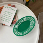 Plastist vaagen ovaalne toidukorv K&ouml;&ouml;k Lauaarvuti Hoiukorv Hot Dogi serveerimistaldrik Restorani Kiirtoidualus Fotorekvisiidi sisustus