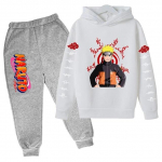 Naruto Hoodie Laste riided Poiste Pusad Avatar Kakashi Harajuku Lahtised dressipluusid Top S&uuml;gise kevade O kaelaga Pulloveri komplektid 160
