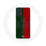 Samsung Galaxy A32 5G &uuml;mbris portugal roheline ja punane logo