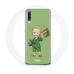 Coque pour Samsung Galaxy A50 One piece Manga Roronoa Zoro