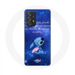 &Uuml;mbris Samsung Galaxy A52 Stitch Ohana Quote jaoks