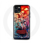 &Uuml;mbris iPhone 13 Mini Stranger Things Teaser 4. hooaja plakati tegelased Art