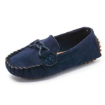 Laste Loafers Kingad poisid Lamedad tossud Beebi Lapsed Vabaajajalatsid V&auml;ikelapsed T&uuml;drukud Hingavad libisevad kingad Pehme p&otilde;hjaga &uuml;hev&auml;rvilised 27 sinine