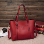 Naiste kott Pehme k&auml;ekott Lihtne, suure mahutavusega Crossbody &Otilde;lakott Trend-k&auml;ekott One Size punane