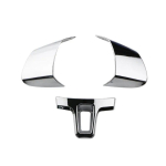 Sobib Volkswagen VW Tiguan 2010 - 2015 Touran Passat 2011 - 2015 ABS kroomiga rooli l&auml;ikiv kate auto salongi kleebised h&otilde;be