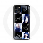 Coque pour Iphone 12 Blackpink Signature Photo Jennie Jisoo Lisa Rose - Maniacase