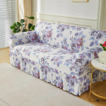 Elutoa elastne diivani kate Prinditud diivani kate L-kujuline diivani m&ouml;&ouml;bli kaitsekate Magamistoa kodukaunistusega diivanikate Large(190-230cm)1PC