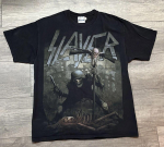 Vintage Slayer Metal Skull Graphic Band must unisex T-s&auml;rk S