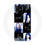 Coque pour Xiaomi Redmi 10C Blackpink Signature Photo Jennie Jisoo Lisa Rose - Maniacase
