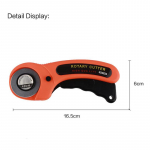 45mm Rotary Cutter Premium Quilters &Otilde;mblus Teppimine Kanga l&otilde;ikamine K&auml;sit&ouml;&ouml;t&ouml;&ouml;riist