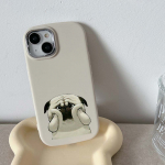 iPhone 13 14 15 Pro Max jaoks Samsung Galaxy A14 A15 A24 Xiaomi 13T Redmi 12C Soft Chubby telefoni&uuml;mbris NY1 Animal Cute Mops Dog TPU silikoonist kate for iPhone 7