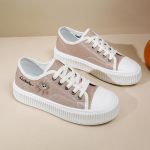 Naiste vabaaja l&otilde;uendist jalan&otilde;ud libisemisvastased kerged madala &uuml;laosaga n&ouml;&ouml;riga tursked platvormiga tossud hingavad k&otilde;nnijalatsid Jooksusporti l&otilde;uendist tossud 35 valge