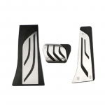 Auto roostevabast terasest gaasipedaali jalatoe pedaalipadi BMW X5 X6 F15 F16 E70 E71 E72 2008-2020 AT LHD osadele AT