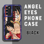 Telefonikott Pehmest Kummist TPU Mobiiltelefoni &Uuml;mbris T&auml;ielik Katvus Kaamera Kaitse Disain P&otilde;rutuskindel Kate OPPO Realme jaoks OPPO A15 must