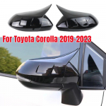 Toyota Corolla tahavaatepeegli peeglikaane modifitseeritud spetsiaalse tahavaatepeegli kestaga sarvemudeli jaoks Glossy Black