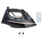 Aurutriikraud k&auml;eshoitav kaasaskantav m&auml;rgkuivtriikimine 300 mikroauruauku 380 ml roostevabast terasest aurutriikraud f EU Plug 220V 2200W