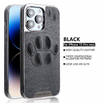 Luksuslik nahast korpus iPhone 15 14 13 12 Pro Max l&ouml;&ouml;gikindel &uuml;hev&auml;rviline TPU h&uuml;briidpu pehme telefoni&uuml;mbrise kate iPhone 15 must