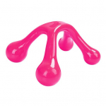 K&auml;eshoitav kogu kehamasseerija 4 jalgade survepunktiga s&uuml;gav koe valulikud lihased taastumine kehaline teraapia &otilde;lad k&auml;ed kaela selja ja jalgade massaažit&ouml;&ouml;riist roosa punane v&auml;rv