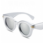 T&auml;ispuhutavad &uuml;mmargused punk-p&auml;ikeseprillid naiste meeste Y2k spordiprillid naistele Vintage Steampunk prillide varjud must