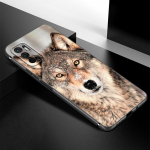 Metsik Animal Wolf telefoni&uuml;mbris Xiaomi Redmi Note 7 8 8T 9 9S 10 10S 10T 11 11S 4G 11E 11T Pro 5G pehme TPU must kate jaoks Note 11 Pro China