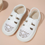 Kingad Naiste Suvised platvormsandaalid Naiste Luksussandaalid Disainerid Kingad Ehtsast nahast hingavast lamedad vabaaja naiste sandaalid 39 valge