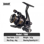 Kingdom MICRO FLY 2024 UUS Pingutusrull 1000 1000S 2000 2000S 3000 3000S nailonist kerge pooli jigimisrull 5.2:1 spinningurull 160g