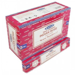 Satya Nag Champa India roosi viirukipulgad Agarbatti 180 grammi karp | 12 pakki 15 grammi karbis | Ekspordi kvaliteet
