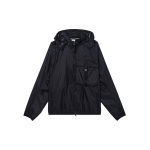 Nike Sportswear Tech Woven &Uuml;hev&auml;rvilise logoga pikkade varrukatega jakk Meeste jakid Must FB7904-010 L