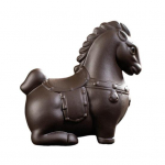 Hobune tee Lemmikloom lilla savist Hiina stiilis kaunistused Vivid Image Pony Zen Dekoratsioon parkkoor