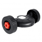 Muruniiduki abirattad Universaalsed muruniiduki tugirattad Lihtne paigaldatav murutrimmer