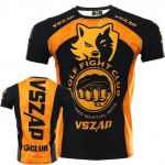 Muay Thai T-s&auml;rk Kick Boxing 3D-tr&uuml;kk VSZAP Gooti graafika Mehed Naised Unisex L&uuml;hikeste varrukatega &Uuml;mara kaelusega MMA Segav&otilde;itluskunst T&auml;navamood Vabaaja 6XL