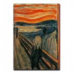 Edvard Munch The Scream Kuulsad l&otilde;uendimaalid Abstraktsed klassikalised karjed plakatid ja tr&uuml;kised seinakunstipildid Kodukaunistus Cuadros 50X75cm Unframed