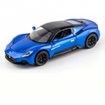 1/32 Maserati MC20 Cabrio sulamist sportauto mudel survevalu metallist simulatsioon m&auml;nguasja auto mudeli kollektsioon Heli ja valguse laste m&auml;nguasi kingitus sinine