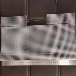 Kudumine Kudumine Plastist v&otilde;rkleht ise&otilde;mblemine Kootud kotitarvikud Rahakott Makin