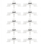 Valge kinnitusklamber 10 tk/komplekt 7L0853547A uksel&auml;vi