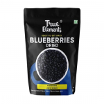 Kuivatatud mustikad 125g firmalt True Elements - Looduslikult kuivatatud mustikad ilma lisatud rafineeritud suhkruta | Vitamiinirikkad marjad | Tervislikud suupisted