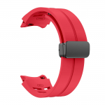 Sportlik silikoonrihm Samsung Galaxy Watch 7 6 4 44mm 40mm jaoks, magnetilise nupuga k&auml;ev&otilde;ru Galaxy Watch 6 Classic 43 47mm ja Watch 5 Pro 45mm jaoks For Watch 6 Series
