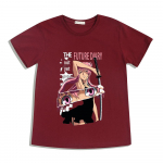 2022 Future Diary Agatsuma Yuno Anime puuvillane T-s&auml;rk &ndash; mugav, vabaaja, hingav XXXL punane