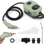 2500 W k&otilde;rgsurveaurupuhasti k&otilde;rgtemperatuuriline surveauruga puhastusmasin 1100 ml 3 baari US Plug roheline