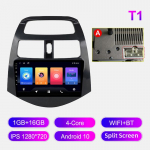 Androidi autoraadio Chevrolet Sparkile 2010-2015 Multimeediam&auml;ngija Pea&uuml;ksus Stereo GPS-navigatsioon BT WIFI 1+16GB 1+16GB,A