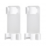 2 tk. lokirulli hoidik Seinale kinnitatav stantsivaba reguleeritav libisemisvastane lokirulli hoidik F&ouml;&ouml;ni hoidik Juuste lokirulli hoidik valge