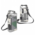 Veekindel Crossbody kott 2-&uuml;hes Mobiiltelefoni kuivkott PVC ujumishoiukott &otilde;ues rannas&otilde;iduks veespordi tarvikud hall v&auml;rv