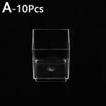 10 tk kondiitritooted Magustoidu k&uuml;psetustopsid Pudingitops &Uuml;hekordsed plastist toidun&otilde;ud peotarbed A